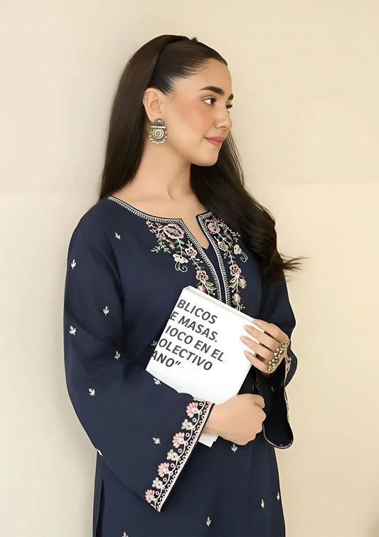 BUYEX - 2PCS EMBROIDERED UNSTITCHED LAWN SUIT #RWQ116