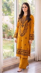 BUYEX - 2PCS EMBROIDERED UNSTITCHED LAWN SUIT #RWQ127