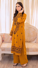 BUYEX - 2PCS EMBROIDERED UNSTITCHED LAWN SUIT #RWQ127