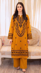 BUYEX - 2PCS EMBROIDERED UNSTITCHED LAWN SUIT #RWQ127