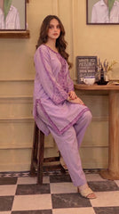 BUYEX - 2PCS EMBROIDERED UNSTITCHED LAWN SUIT #RWQ128