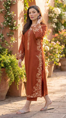 BUYEX - 2PCS EMBROIDERED UNSTITCHED LAWN SUIT #RWQ120