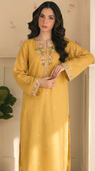BUYEX - 2PCS EMBROIDERED UNSTITCHED LAWN SUIT #RWQ129
