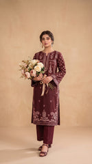 BUYEX - 2PCS EMBROIDERED UNSTITCHED LAWN SUIT #RWQ006