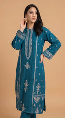 BUYEX - 2PCS EMBROIDERED UNSTITCHED LAWN SUIT #RWQ106