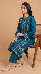 BUYEX - 2PCS EMBROIDERED UNSTITCHED LAWN SUIT #RWQ106