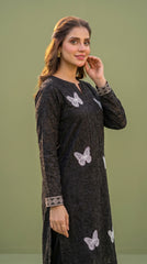 BUYEX - 2PCS EMBROIDERED UNSTITCHED LAWN SUIT #RWQ119