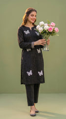 BUYEX - 2PCS EMBROIDERED UNSTITCHED LAWN SUIT #RWQ119