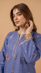 BUYEX - 2PCS EMBROIDERED UNSTITCHED LAWN SUIT #RWQ108