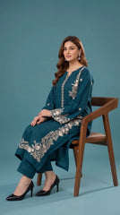 BUYEX - 2PCS EMBROIDERED UNSTITCHED LAWN SUIT #RWQ111