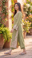 BUYEX - 2PCS EMBROIDERED UNSTITCHED LAWN SUIT #RWQ121