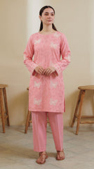 BUYEX - 2PCS EMBROIDERED UNSTITCHED LAWN SUIT #RWQ112