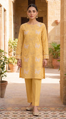 BUYEX - 2PCS EMBROIDERED UNSTITCHED LAWN SUIT #RWQ114