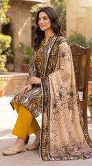BUYEX - 3PCS UNSTITCHED PREMIUM LAWN SUIT #RWQ317
