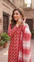 BUYEX - 3PCS UNSTITCHED PREMIUM LAWN SUIT #RWQ316