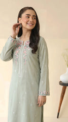 BUYEX - 2PCS EMBROIDERED UNSTITCHED LAWN SUIT #RWQ122