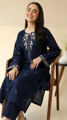 BUYEX - 2PCS EMBROIDERED UNSTITCHED LAWN SUIT #RWQ116